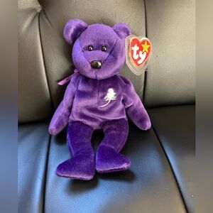 Princess Diana Purple Beanie Baby NWT